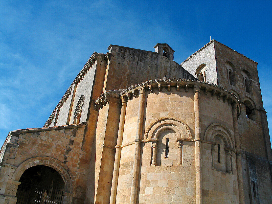 Salvador church. Sepúlveda. Segovia province. Spain.