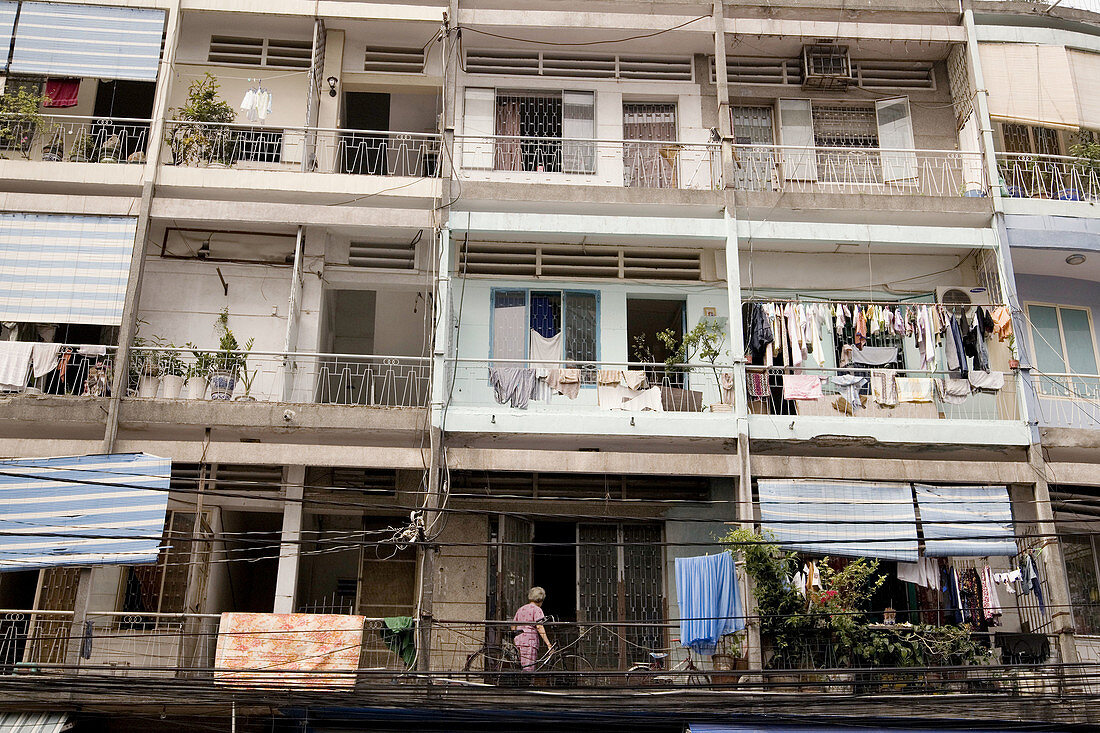 Houses. Ho Chi Minh City. Vietnam.