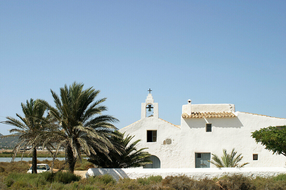 Church of Sant Francesc de Ses Salines. Ibiza, Balearic Islands. Spain