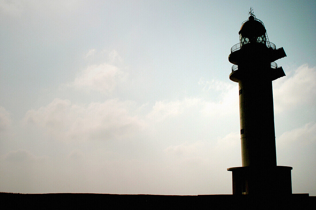 Barbària cape lighthouse. Formentera, Balearic Islands. Spain