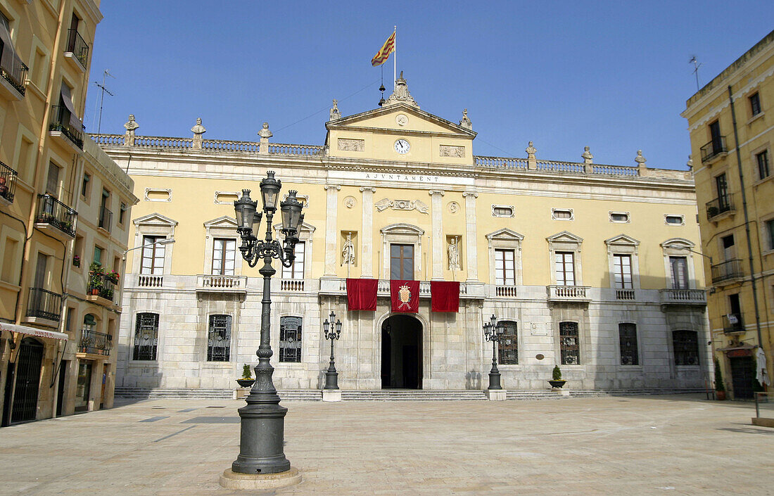 Town Hall in Plaça de la Font. Tarragona. Spain