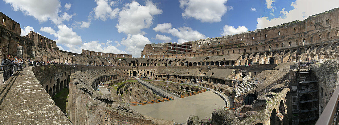 Colosseum interior. Rome. Italy