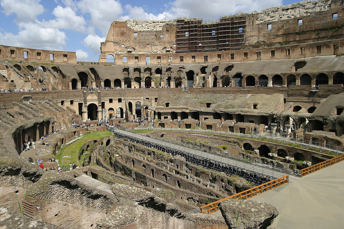 Colosseum interior. Rome. Italy