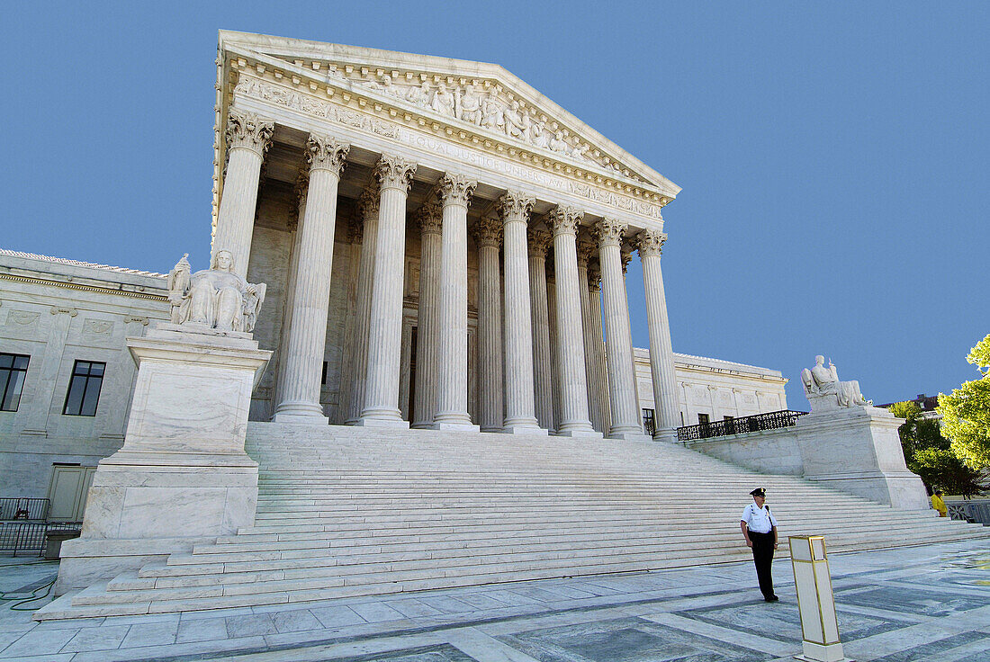 Supreme Court Building of the United States, Washington D.C. USA
