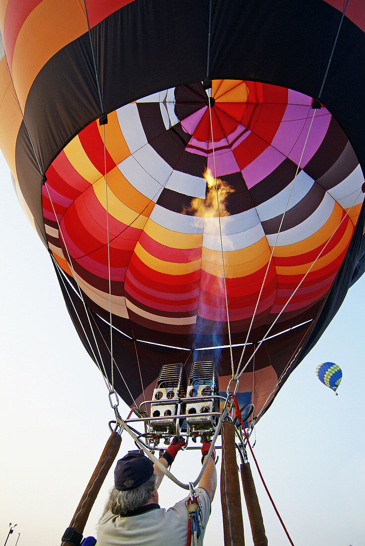 Annual Michigan Challenge Balloonfest, Howell. Michigan, USA