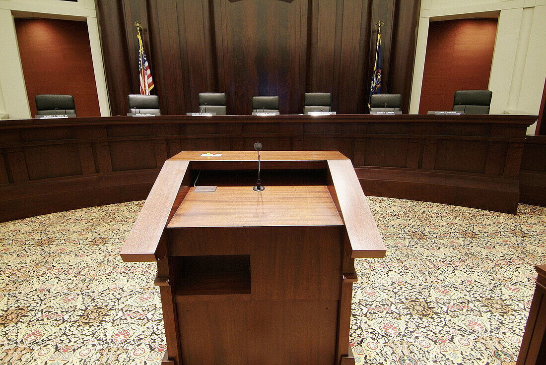 The Supreme Court Room, Lansing. Michigan, USA