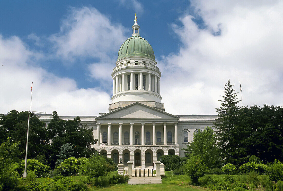 State Capitol Building at Augusta Maine ME