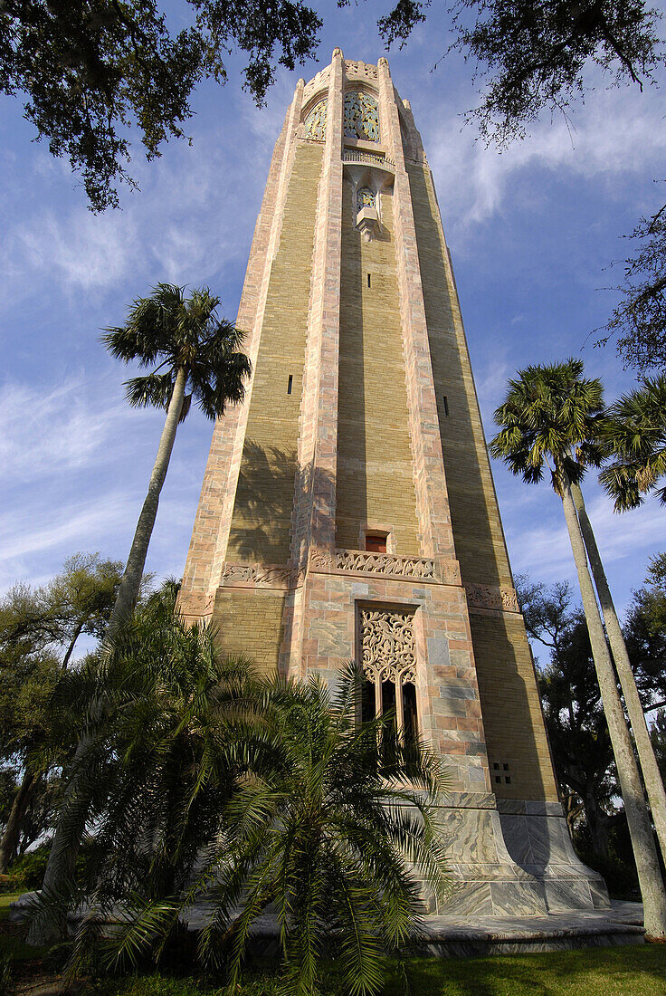 Historic Edward W. Bok Sanctuary. Belltower Gardens and Estate Lake Wales. Florida. USA.