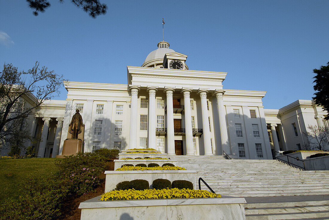 Historic State Capitol building, Montgomery. Alabama, USA