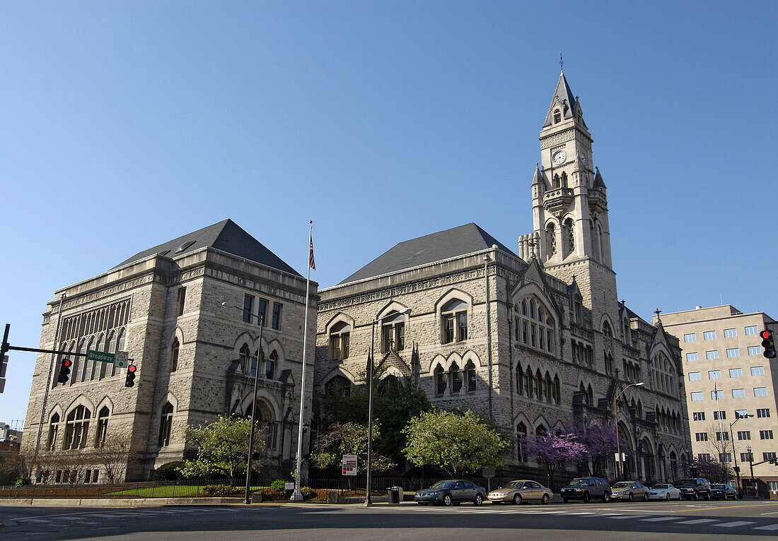 Customs House, Federal Office Building. Historical Nashville Tennessee. USA.