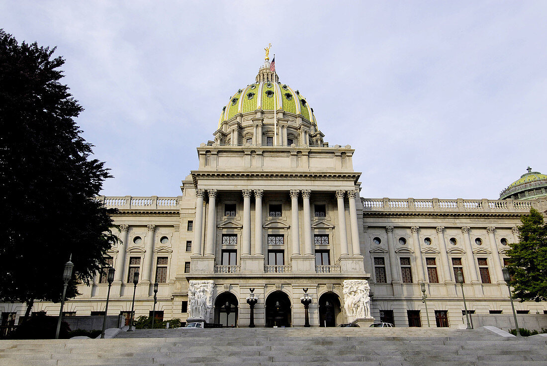 State Capitol Building at Harrisburg Pennsylvania PA