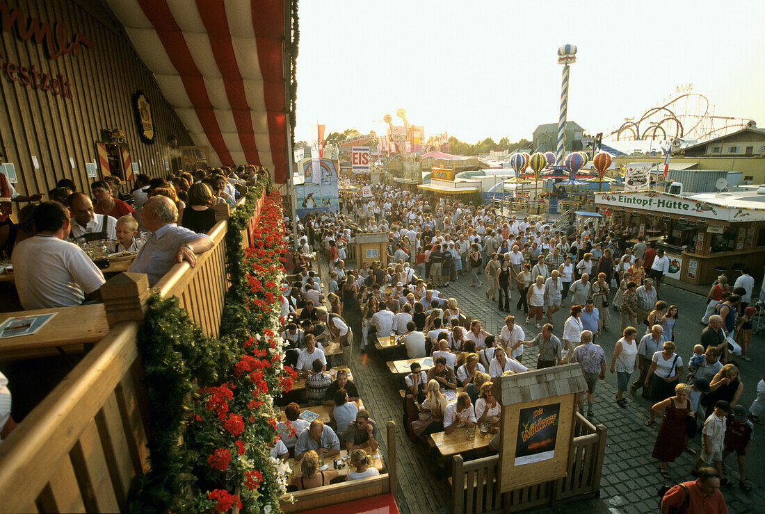 Gaeubodenfest, Straubing, Lower Bavaria, Germany