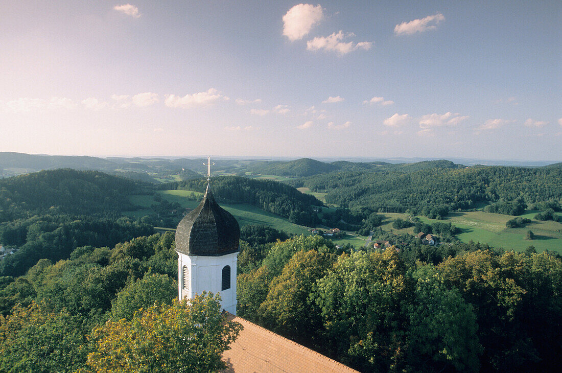 Church of the Falkenstein castle, Falkenstein, Bavaria, Germany