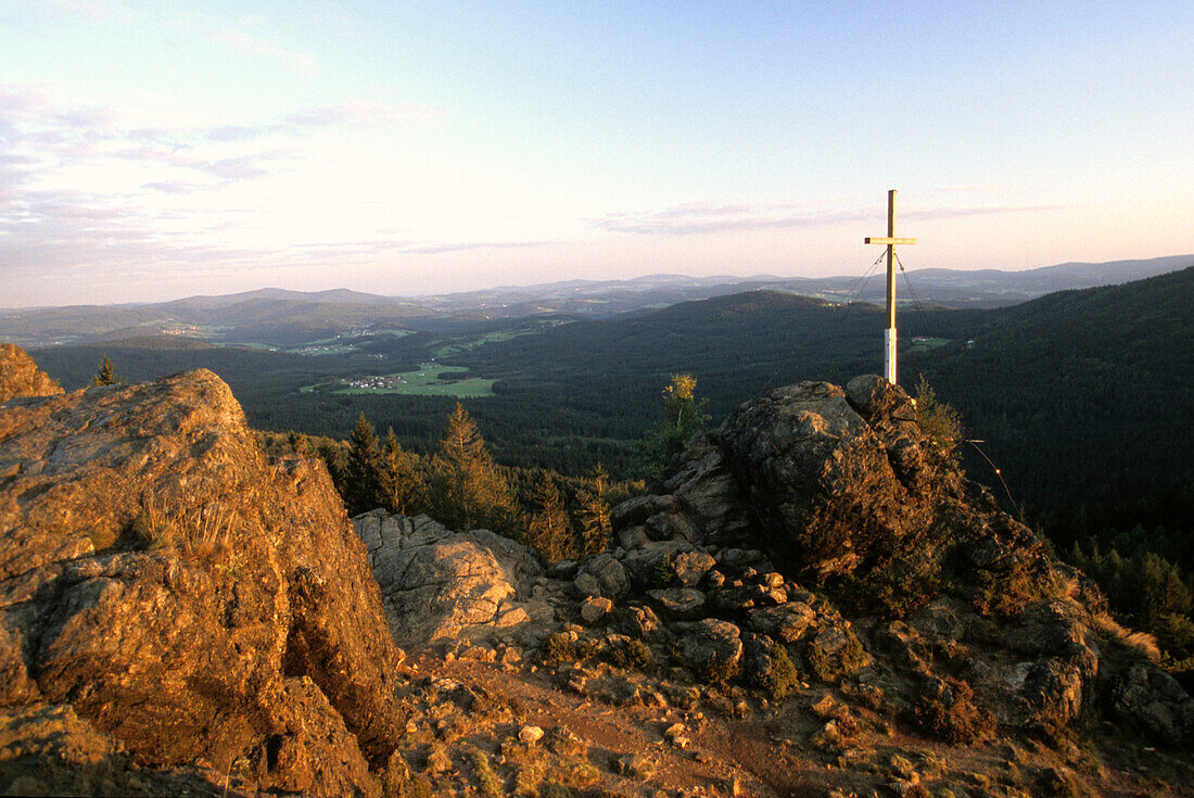 Silberberg mountain near Bodenmais, Bavarian Forest, Lower Bavaria, Bavaria, Germany