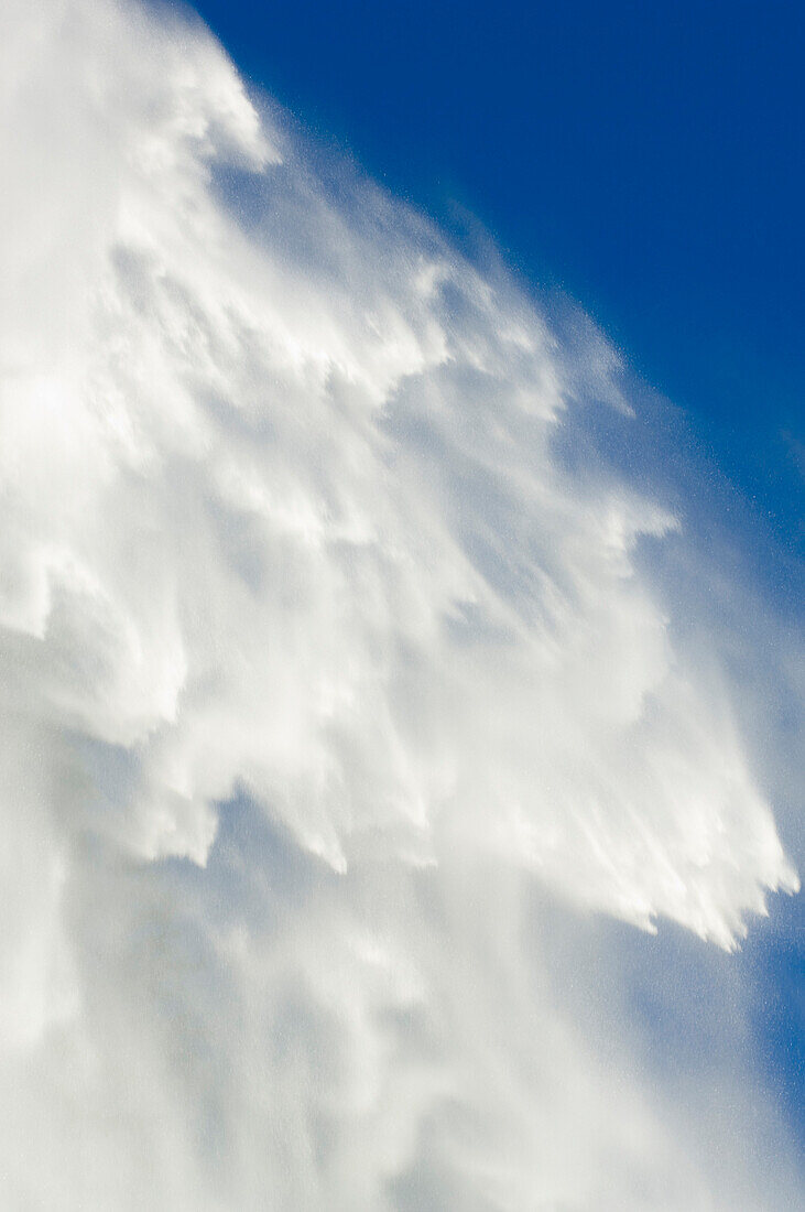 Close-up of the Fallbach Waterfall, Malta Valley, Hohe Tauern National Park, Carinthia, Austria