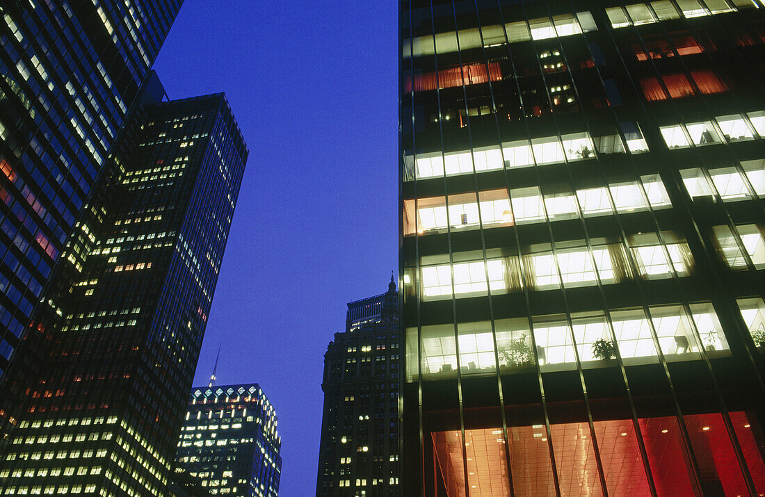 Office buildings on Park Avenue. New York City, USA