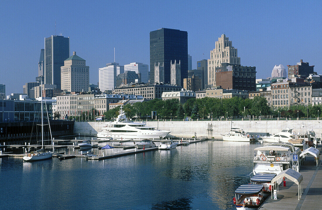 Old port, Montreal. Canada