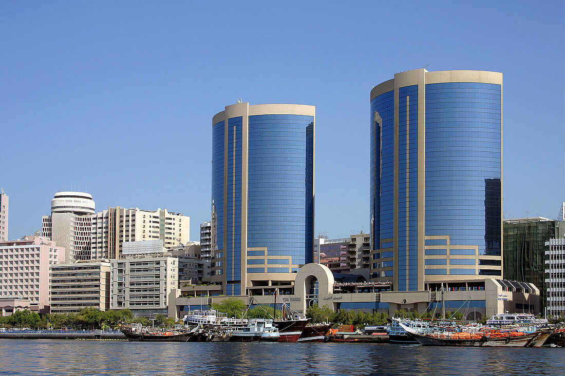Twin Towers shopping center. Dubai City. Dubai. United Arab Emirates