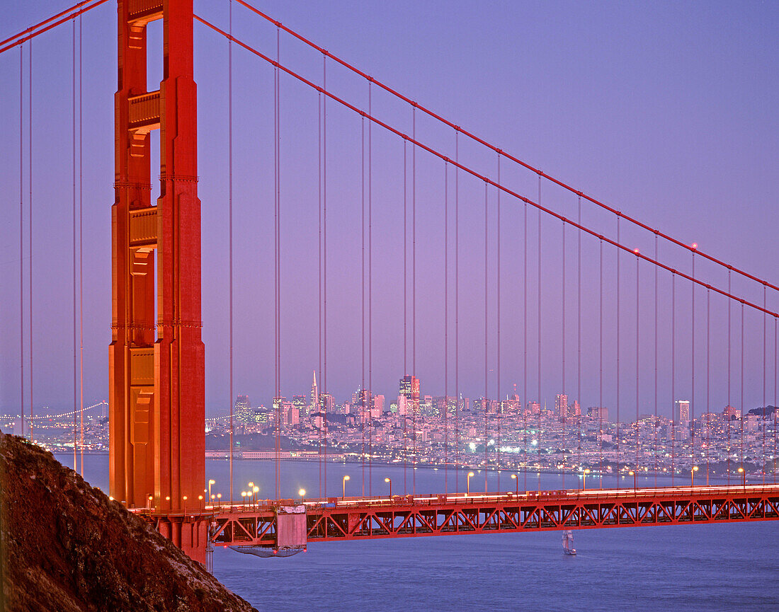 Golden Gate bridge. San Francisco. California. USA.