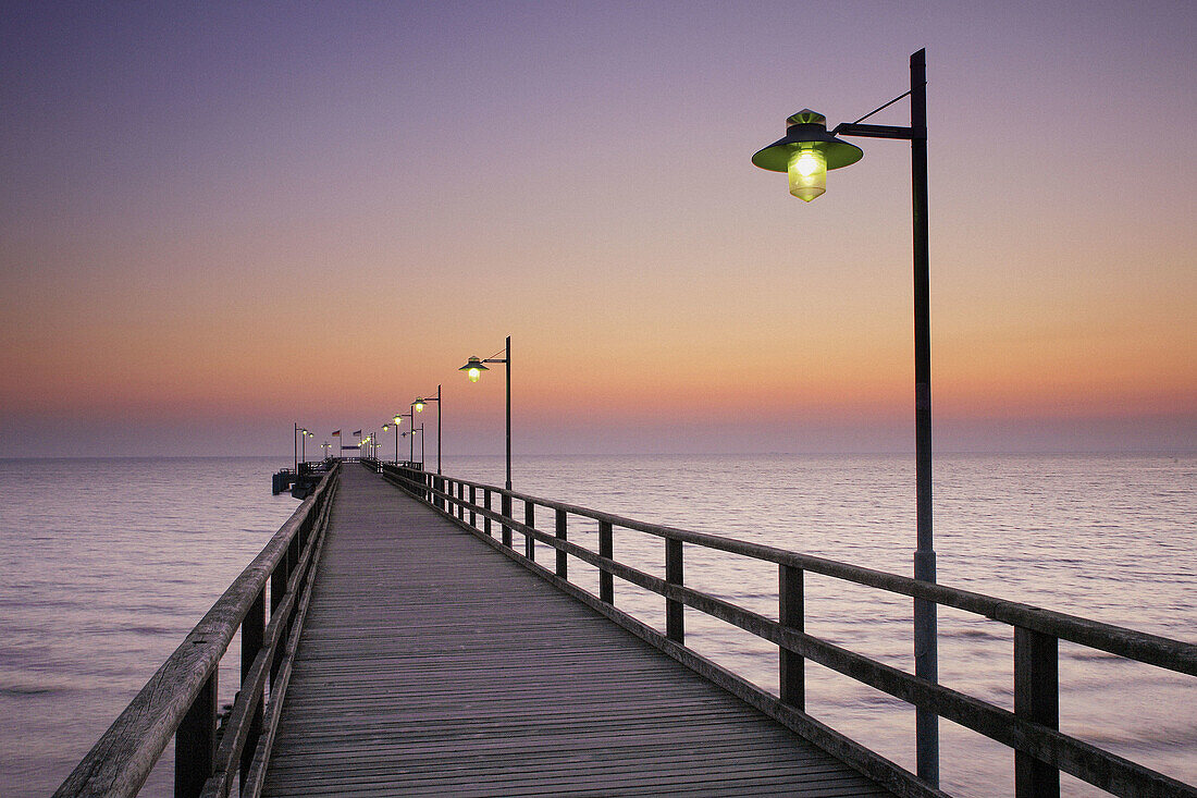 Sea Bridge, Usedom, Baltic Sea, Mecklenburg Vorpommern, Germany