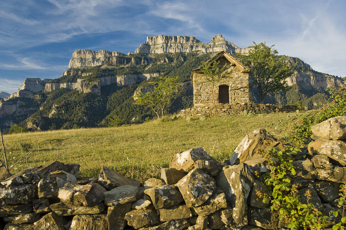 Anyisclo canyon. Ordesa National Park. Huesca province, Aragón, Spain