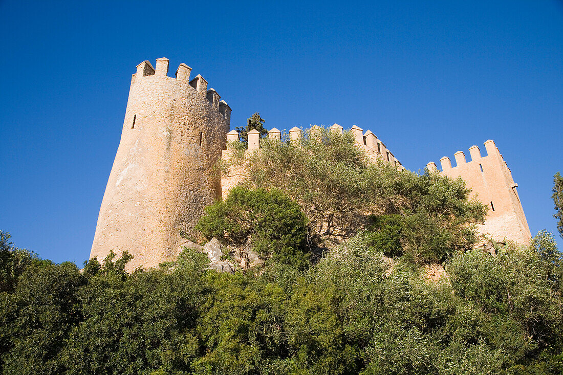 Arta Castle, Arta, Mallorca, Balearic Islands, Spain