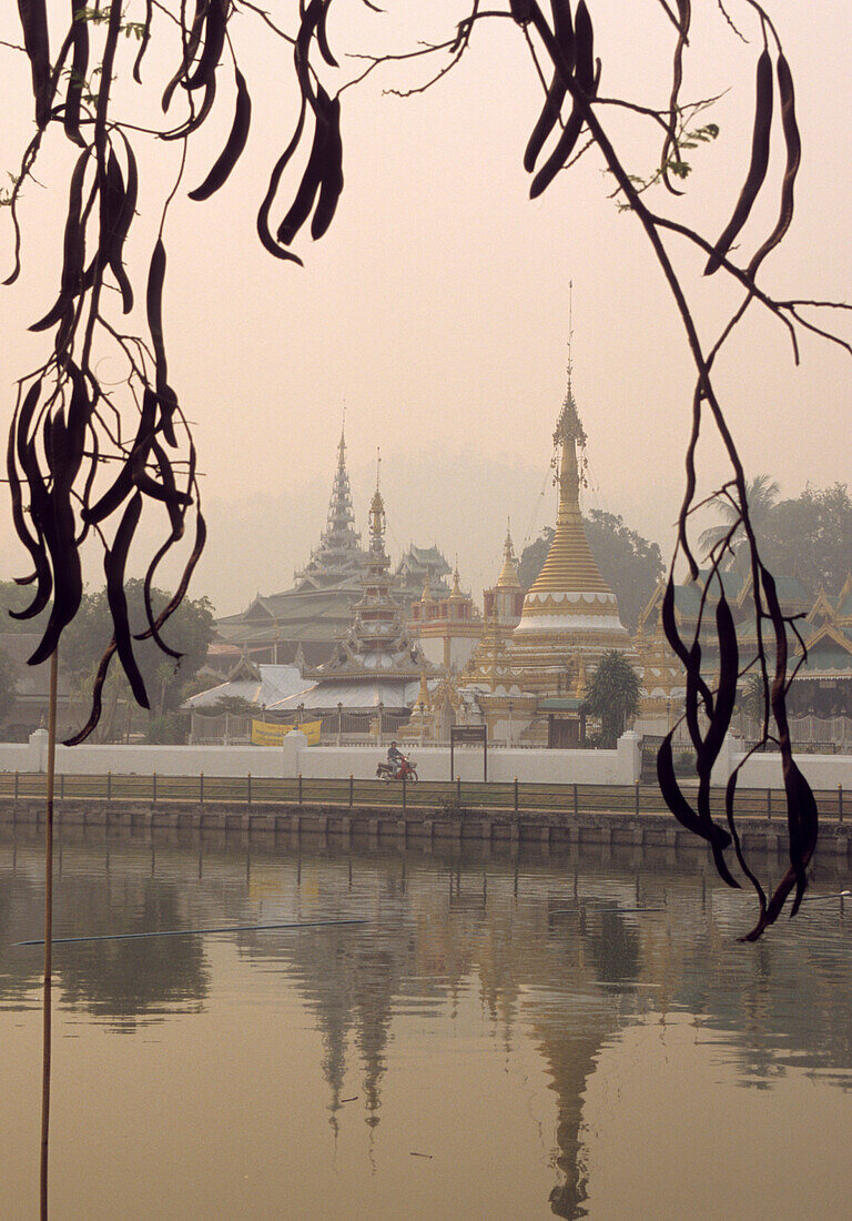 Wat Chong Klang and Kham temple, Mae Hong Son, North Thailand, Thailand