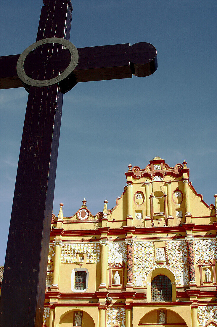 Cathedral. San Cristóbal de las Casas. Chiapas, Mexico