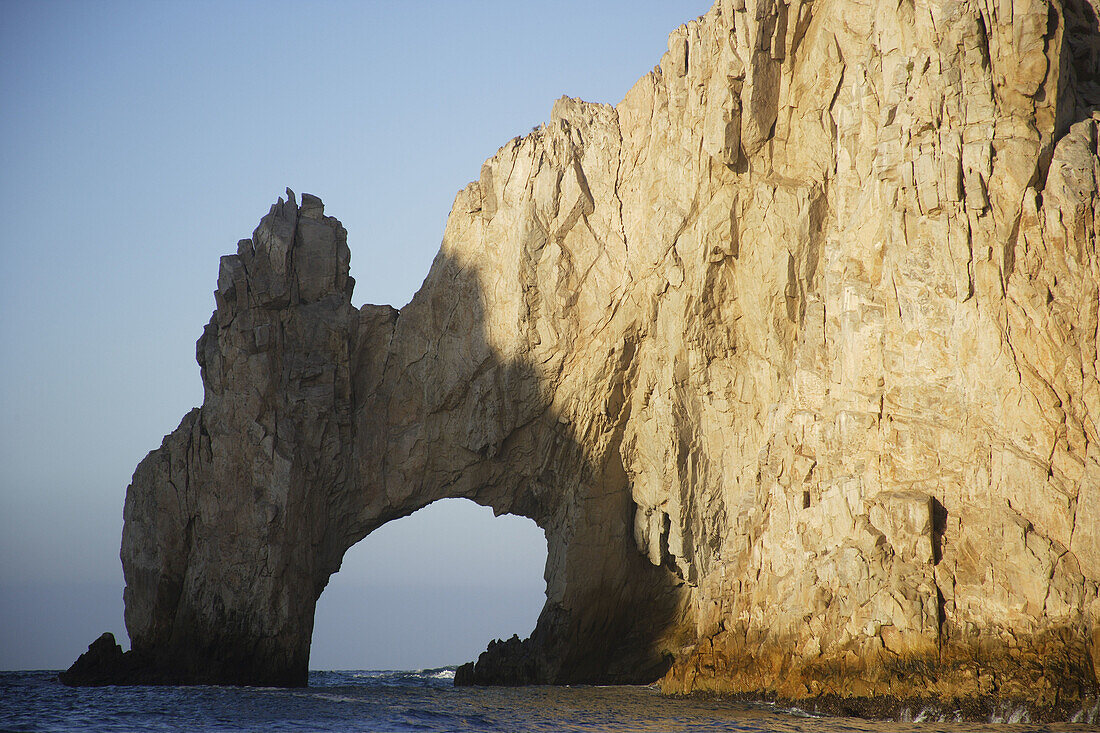 The arch of Cabo San Lucas in Baja California Sur in Mexico