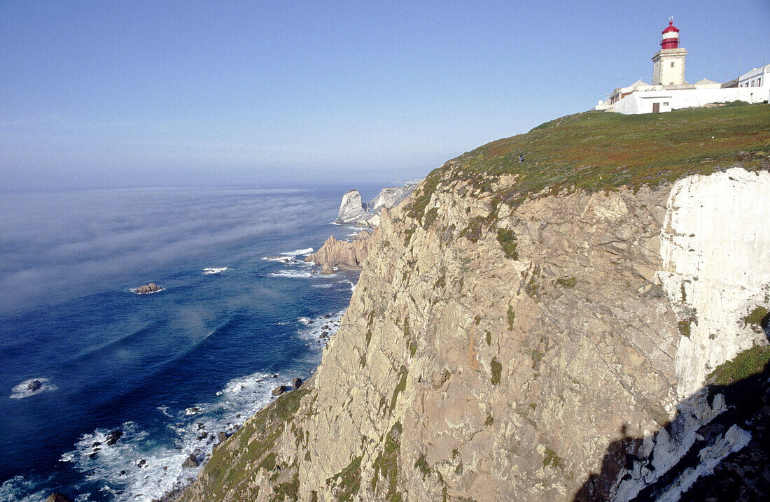 Atlantic coast. Cabo da Roca (The westermost point on the continent of Europe). Portugal