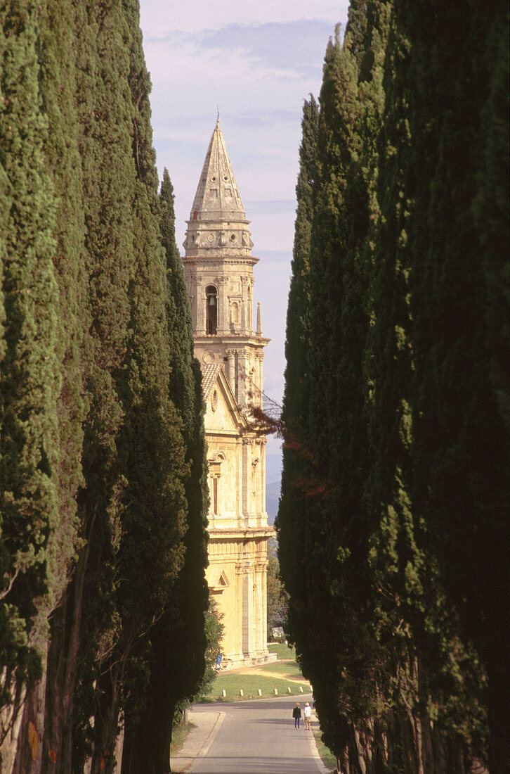 San Baggios Temple. Montepulciano. Tuscany, Italy