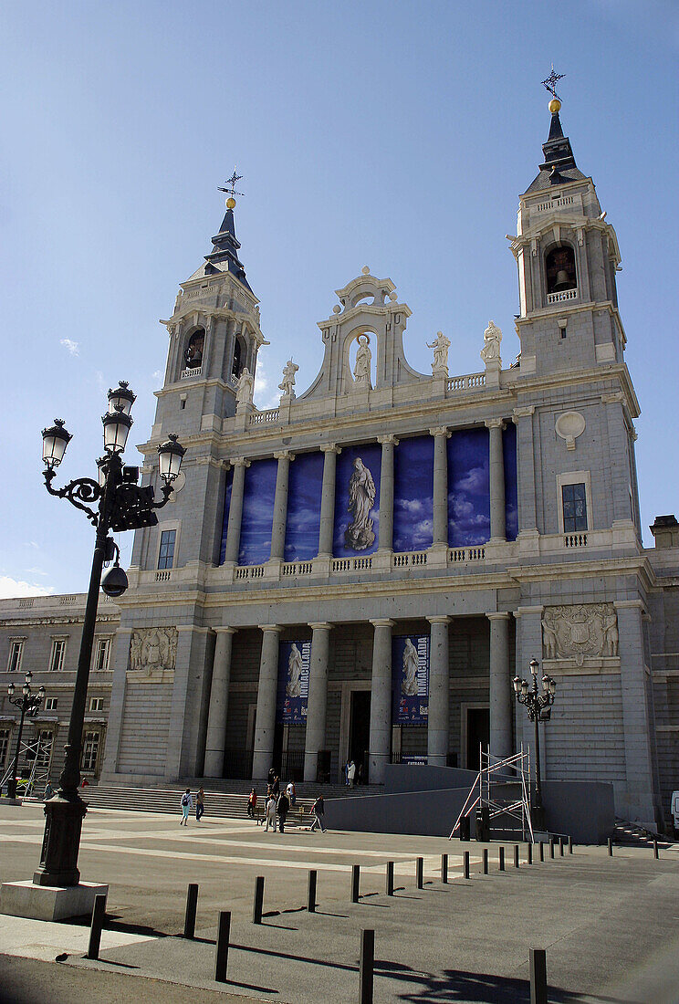 Cathedral of Nuestra Señora de la Almudena. Madrid. Spain