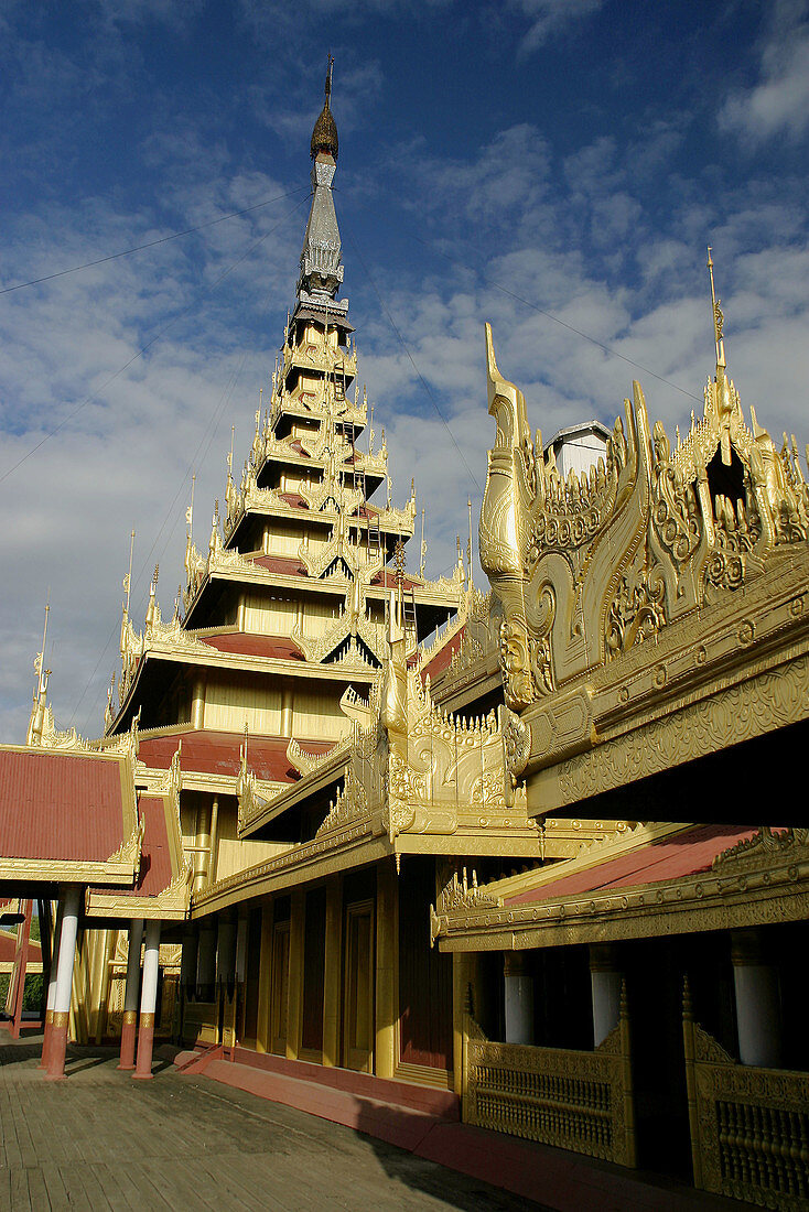 Royal Palace. Mandalay. Myanmar (Burma).