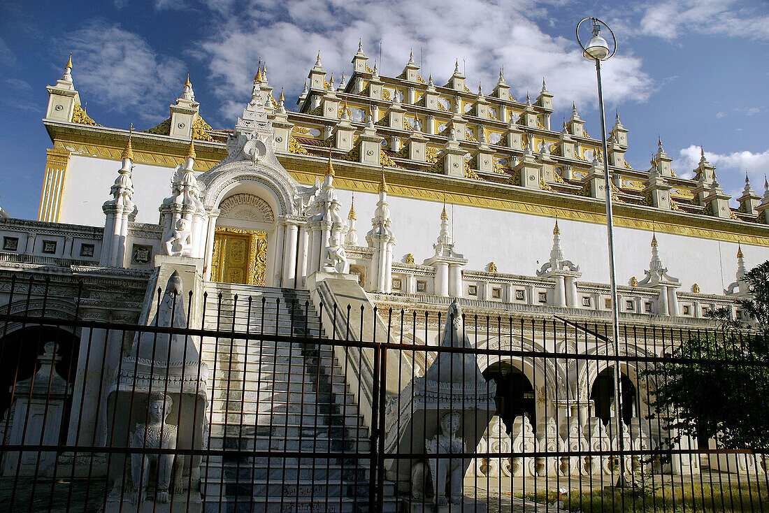 Kuthodaw Kyaung Monastery. Mandalay. Myanmar (Burma).