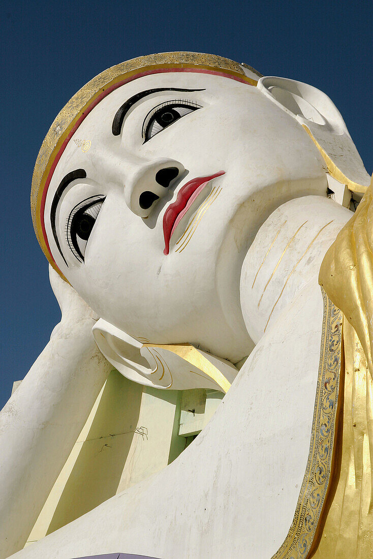 Giant Buddha statue (200 meters). Monywa. Sagaing Division. Myanmar (Burma)