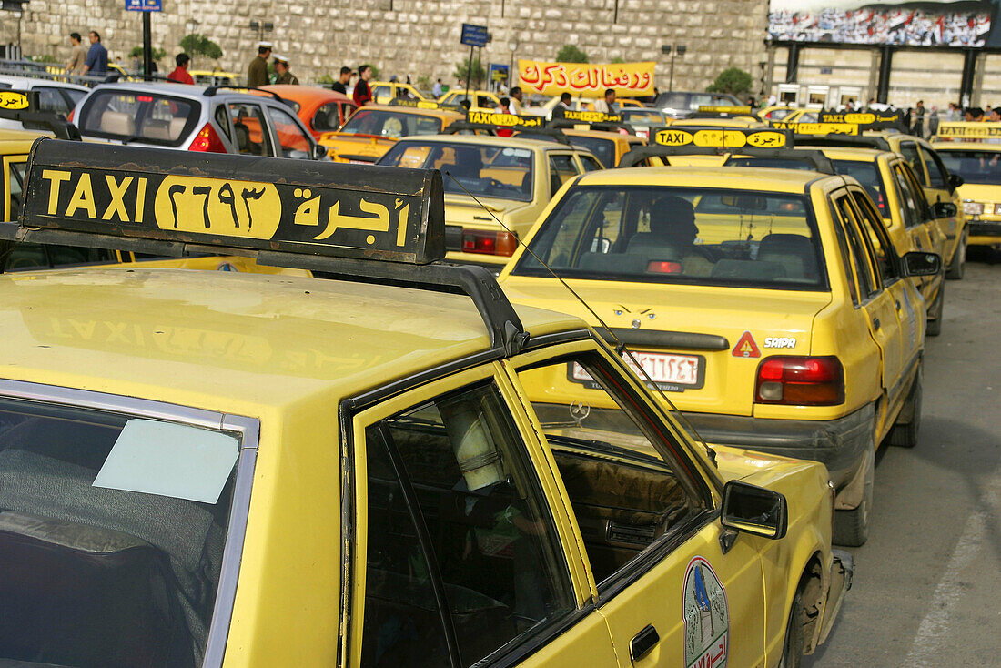 Taxis, Damascus. Syria