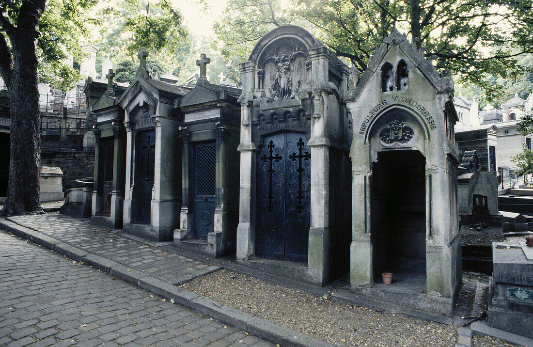 Pere Lachaise Cemetery. Paris. France