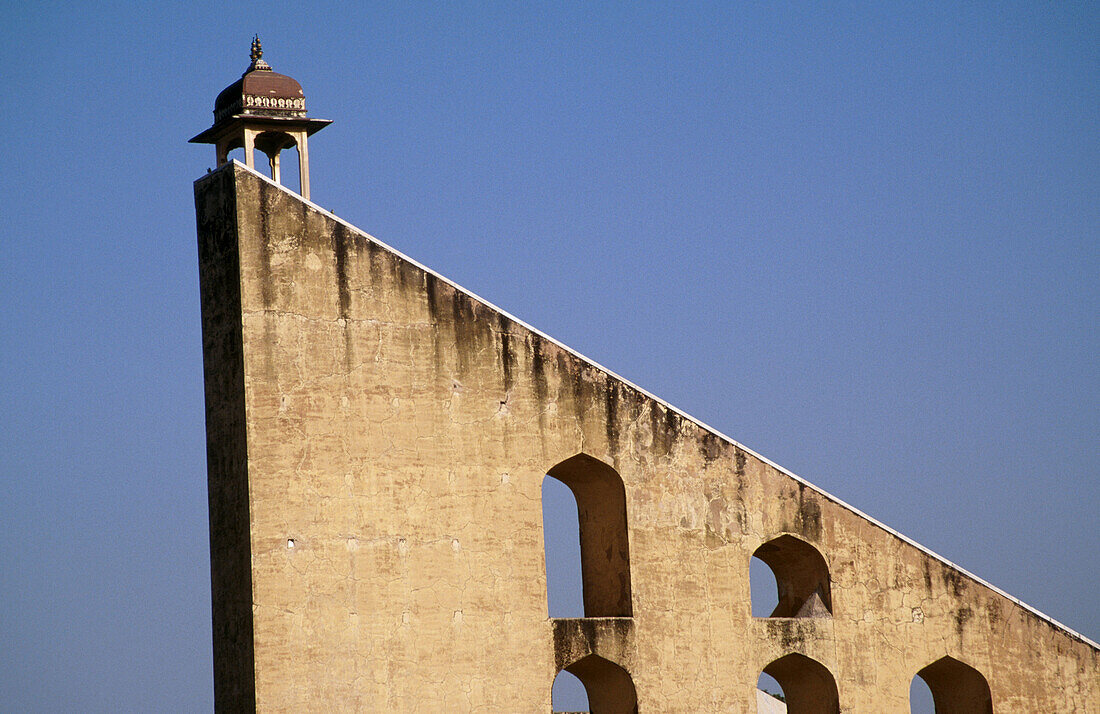 Jantar Mantar Astronomical Observatory. Jaipur. Rajasthan. India.