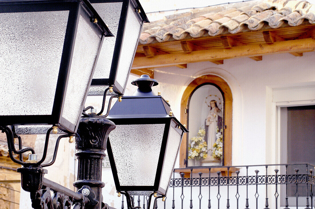 Image of the Virgin. Hijar. Teruel province. Aragon. Spain