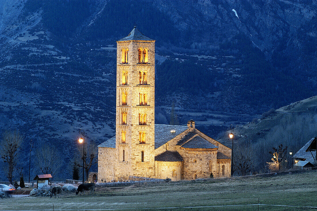 Church of Sant Climent. Taüll. Boí valley, Lleida province. Catalonia. Spain