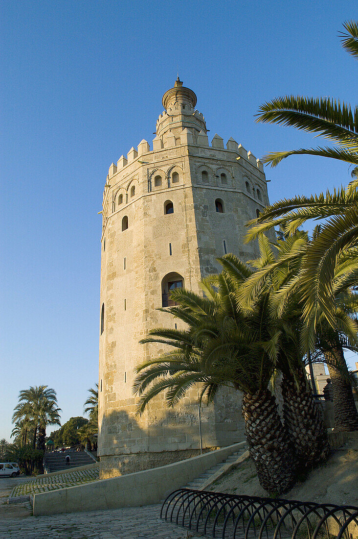 Torre del Oro. Sevilla. Andalucia. Spain.