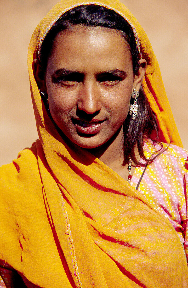 Portrait of a young Indian female