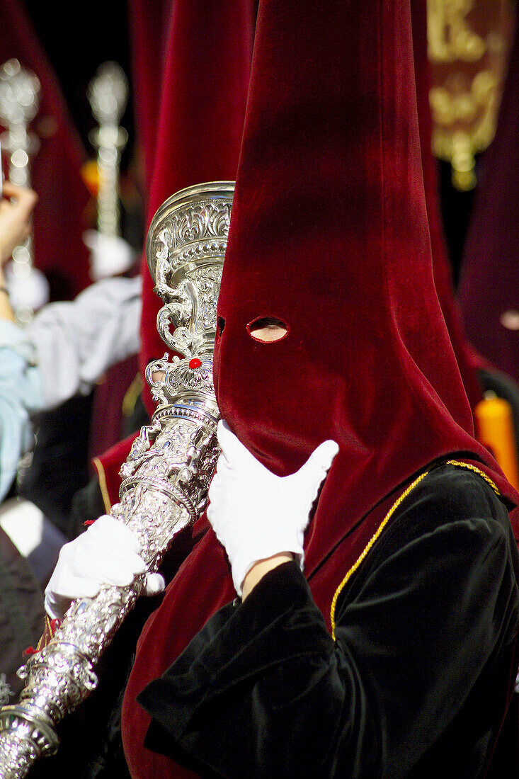 Holy Week. Malaga. Andalusia. Spain