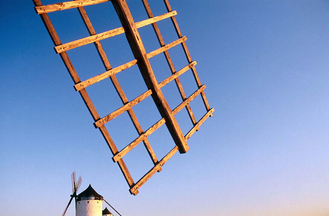 Windmill. Consuegra. Toledo province. Spain