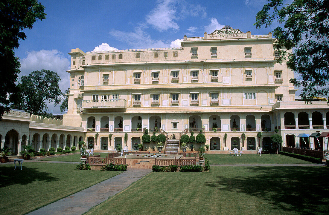 Raj Palace hotel, Jaipur. Rajasthan, India