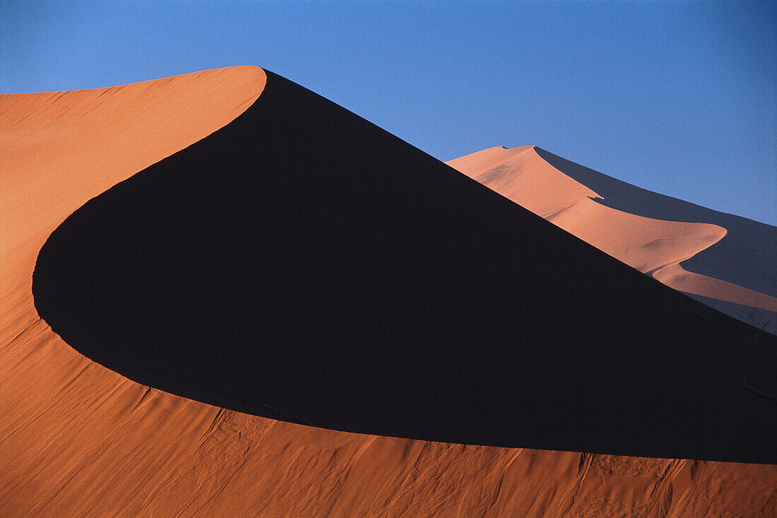 Sossusvlei dunes. Namib-Naukluft Park. Namibia