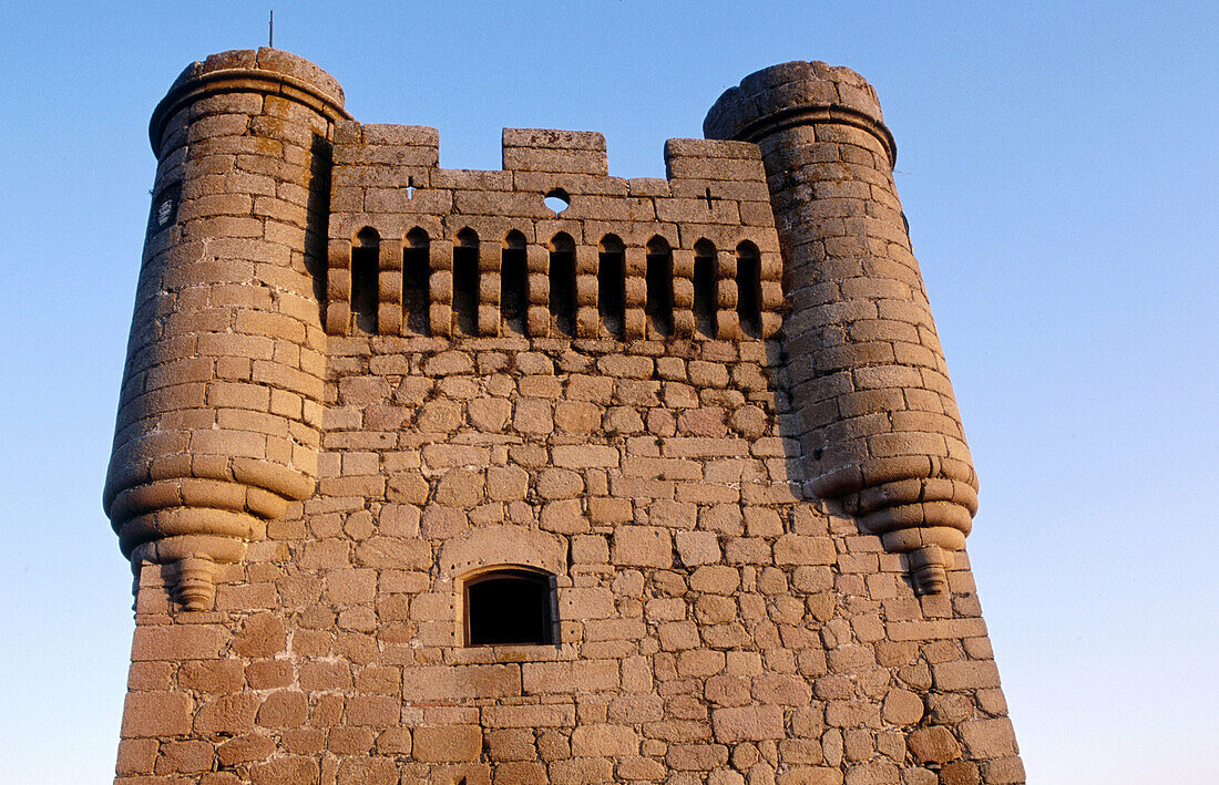 Castle, Parador Nacional (state-run hotel). Oropesa. Toledo province, Spain