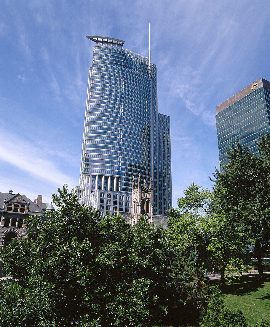 IBM Marathon and Lavalin buildings. Montreal. Quebec. Canada.
