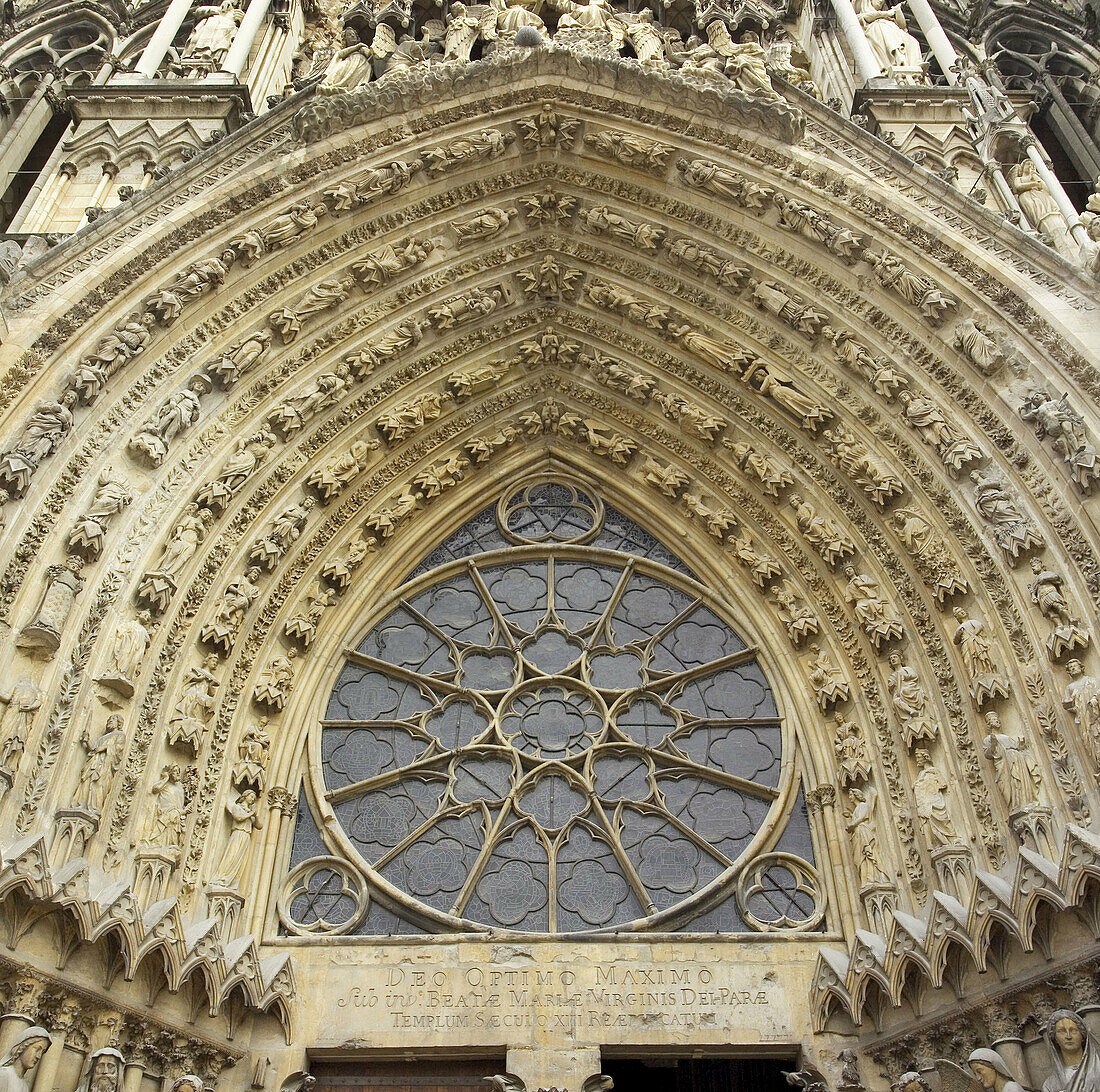 Cathedral. Reims. France.