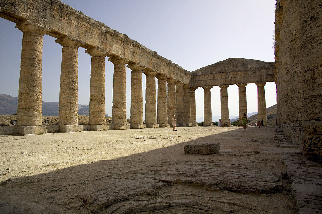 Doric temple, Segesta. Sicily, Italy